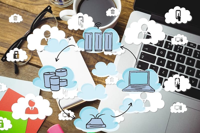 drawings connected devices The Ultimate Small Business Guide to Cloud Storage Solutions